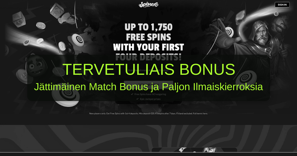 Spinero Casino Suomi